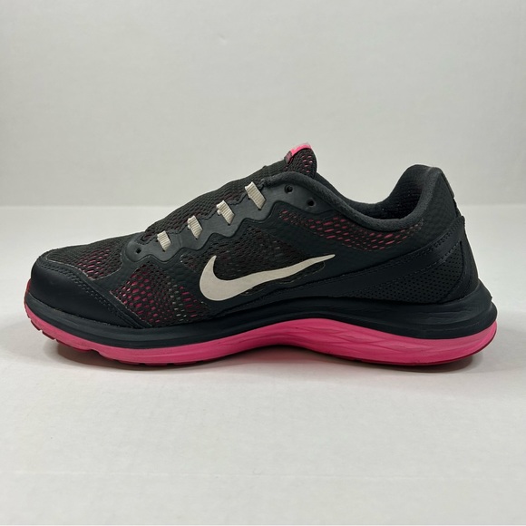 Nike Dual Fusion Run 3 Womens Anthracite Pink Size US 8.5 - Picture 2 of 10